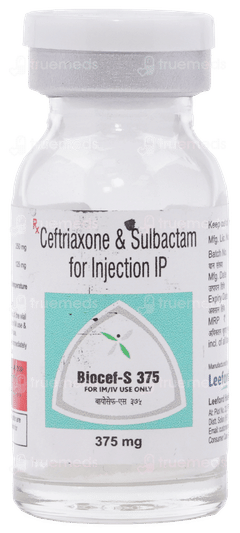 Biocef S 250/125 Mg Injection 1 Biocef S 250/125 Mg Injection 1